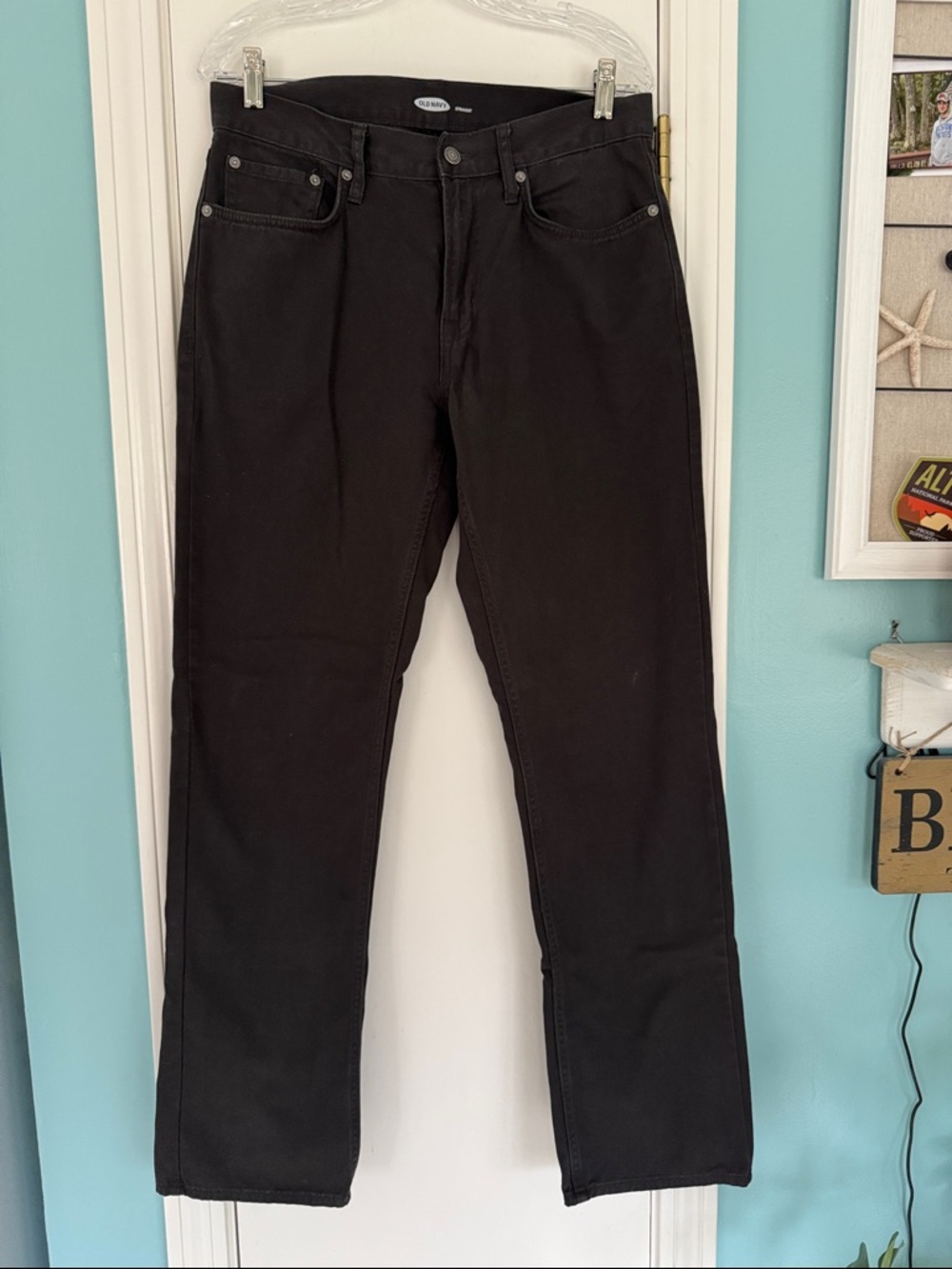 Old Navy Gray 32x34 Men's Straight Jeans